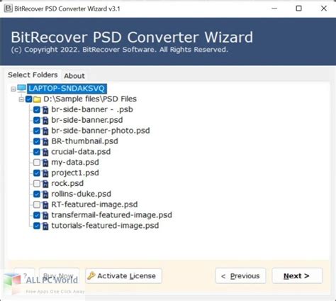 BitRecover PSD Converter Wizard 